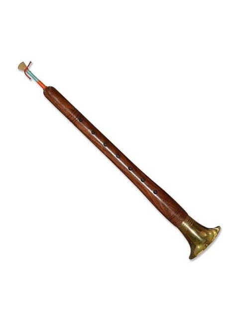 Shehnai 14 inch Woodwind Musical Instrument Banarasi Handmade.