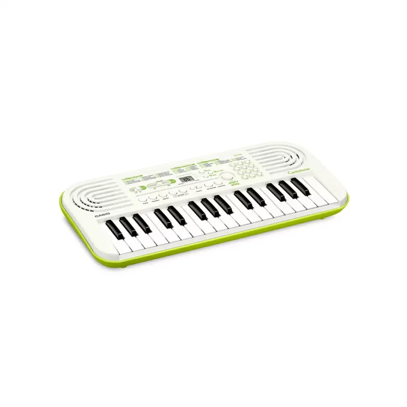 Casiotone Mini Keyboard SA-50 with Piano tones, White - Image 2