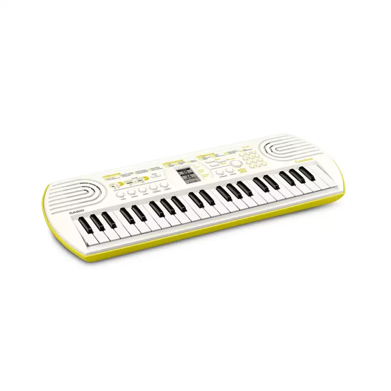 Casiotone Mini Keyboard SA-80 with Piano tones, White (44 Keys) - Image 5