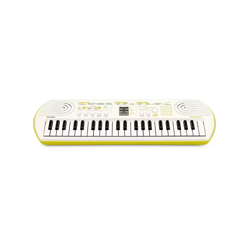 Casiotone Mini Keyboard SA-80 with Piano tones, White (44 Keys) - Image 4