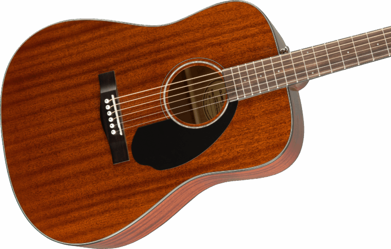 Fender CD-60S Dreadnought, All-Mahogany - Image 3
