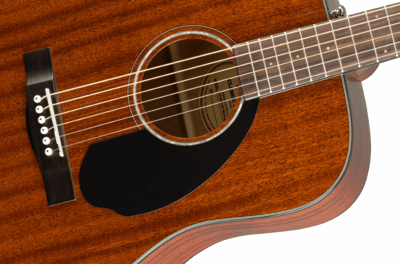 Fender CD-60S Dreadnought, All-Mahogany - Image 4