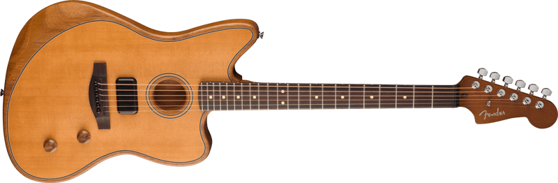 Fender Acoustasonic® Standard Jazzmaster® - Image 3
