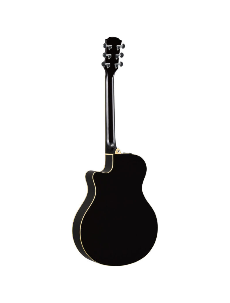 Yamaha APX600 Black Acoustic Guitar - Image 2