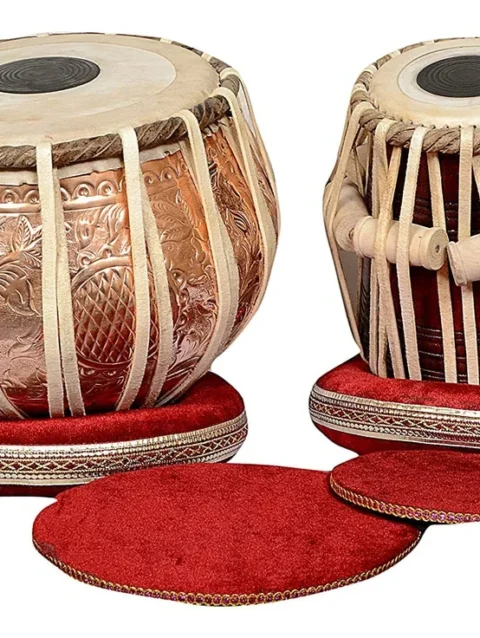 Copper Tabla Set with Bayan